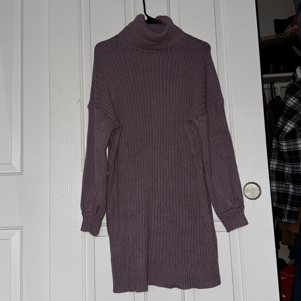 Large sweater dress soft knit!